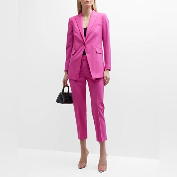 Theory
Treeca High Rise Cropped Pants - Picture 3 of 7